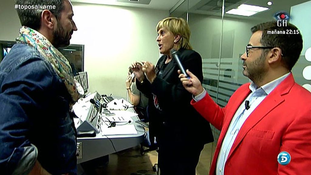 Acusaban a la colaboradora de ser 'la topa' y ella se defendía entre lágrimas