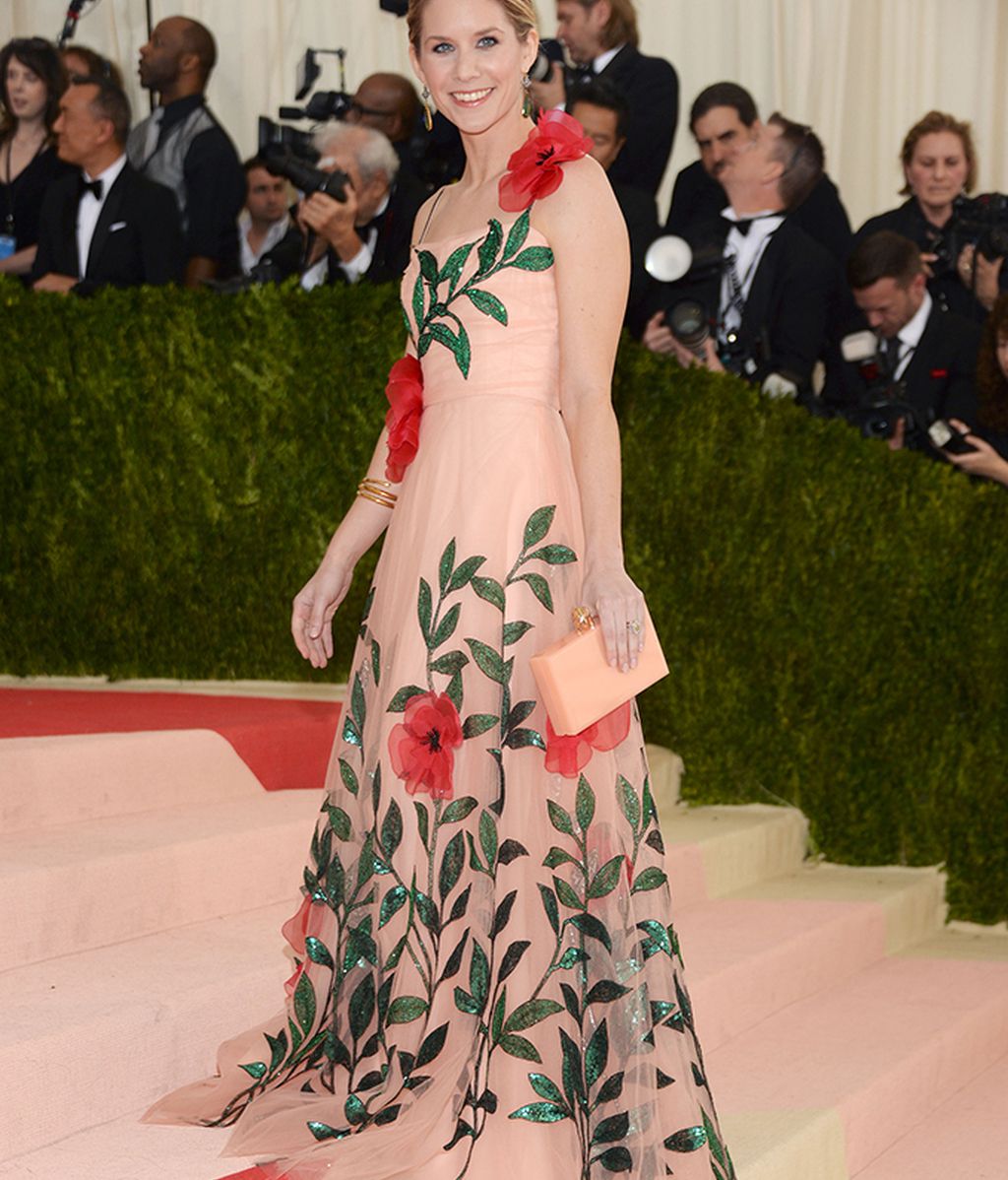 Elizabeth Shaffer vestida de Gucci