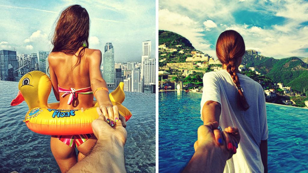 La mano de Osmann y la espalda de Nataly