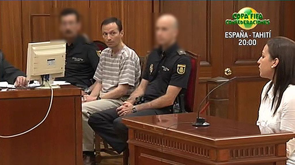 José Bretón ha clavado su mirada en todos los testigos y apenas ha pestañeado
