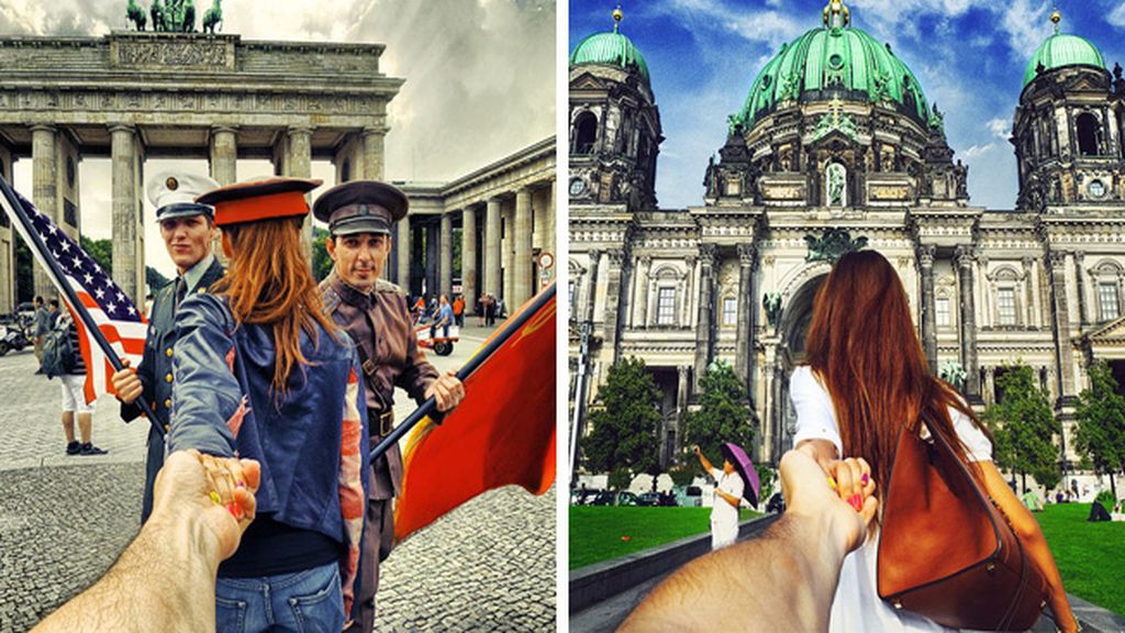 La mano de Osmann y la espalda de Nataly