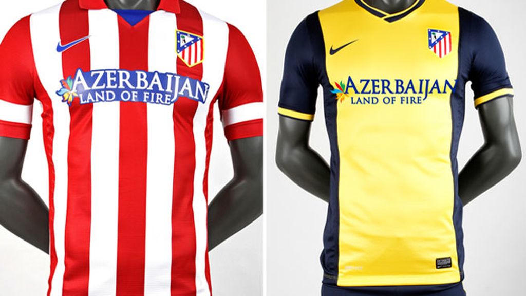 Nueva equipación del Atlético