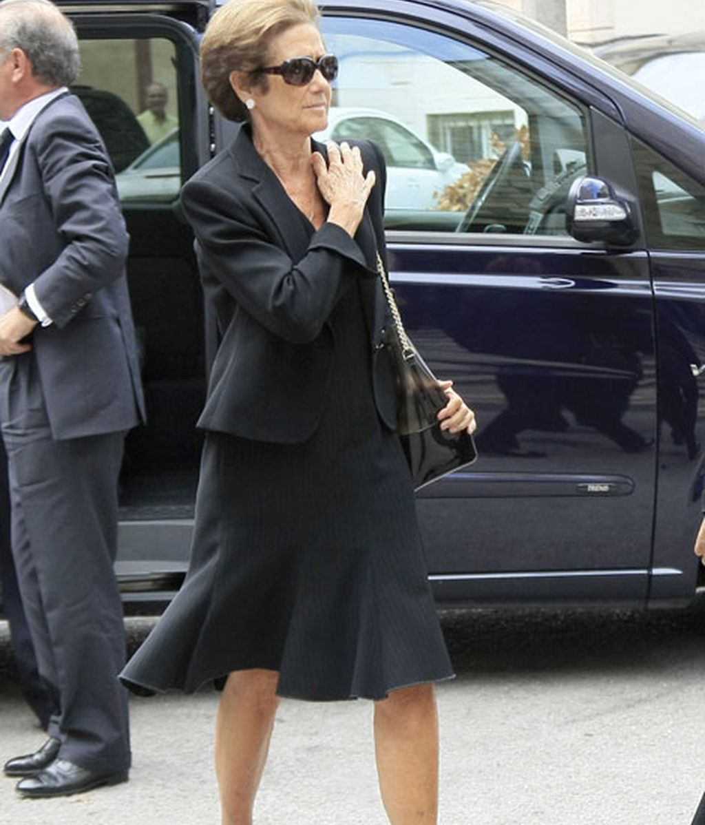 Su viuda, Paloma O'Shea, agradeció al público las muestras de afecto