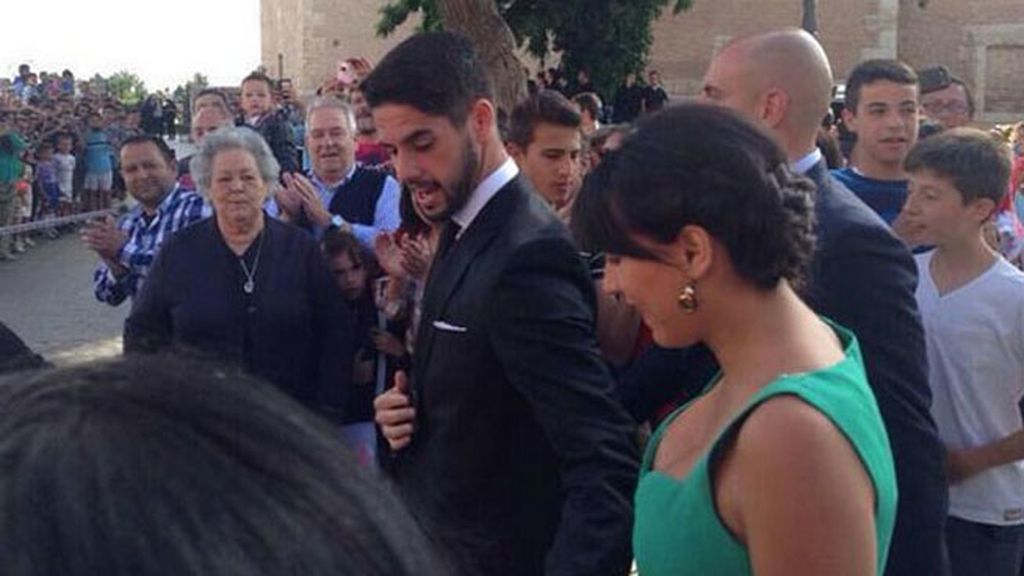 Isco y su novia Victoria Calderón
