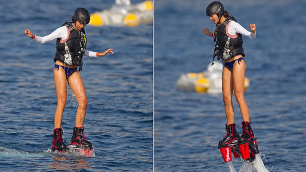 Flyboard: el nuevo deporte de los famosos