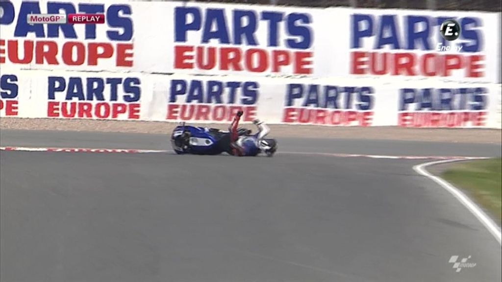 Caída en los Libres 2 de Sachsenring