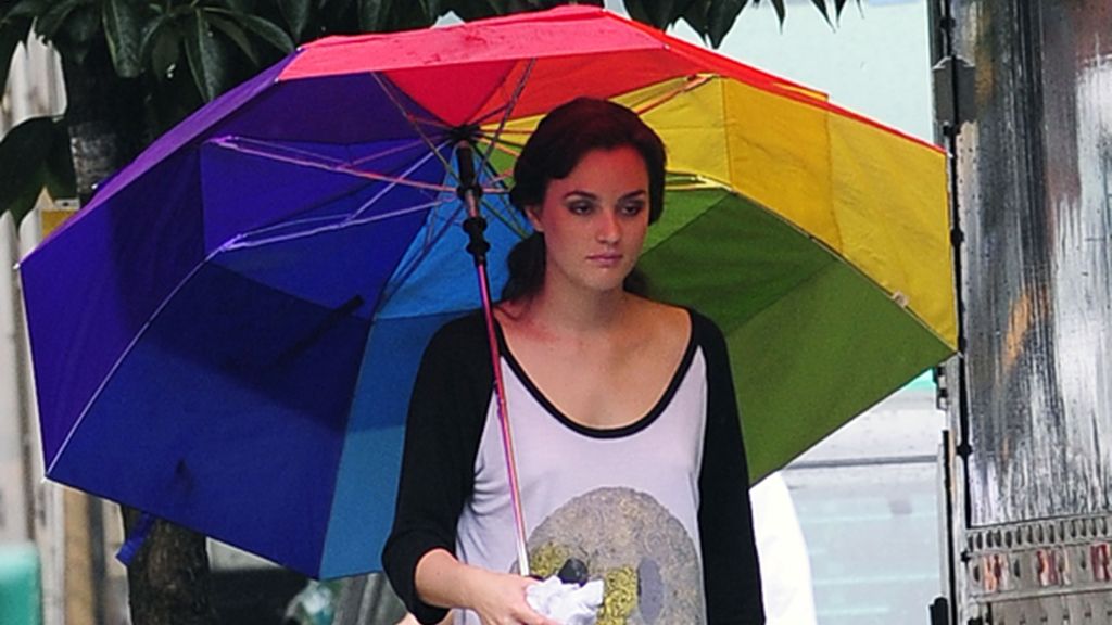 Paraguas como sombrillas