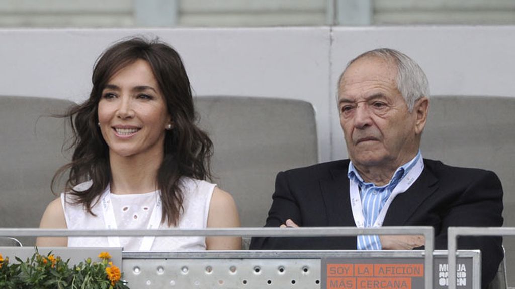 Mireia Canalda, Miguel Abellán y otros famosos en las gradas del tenis madrileño