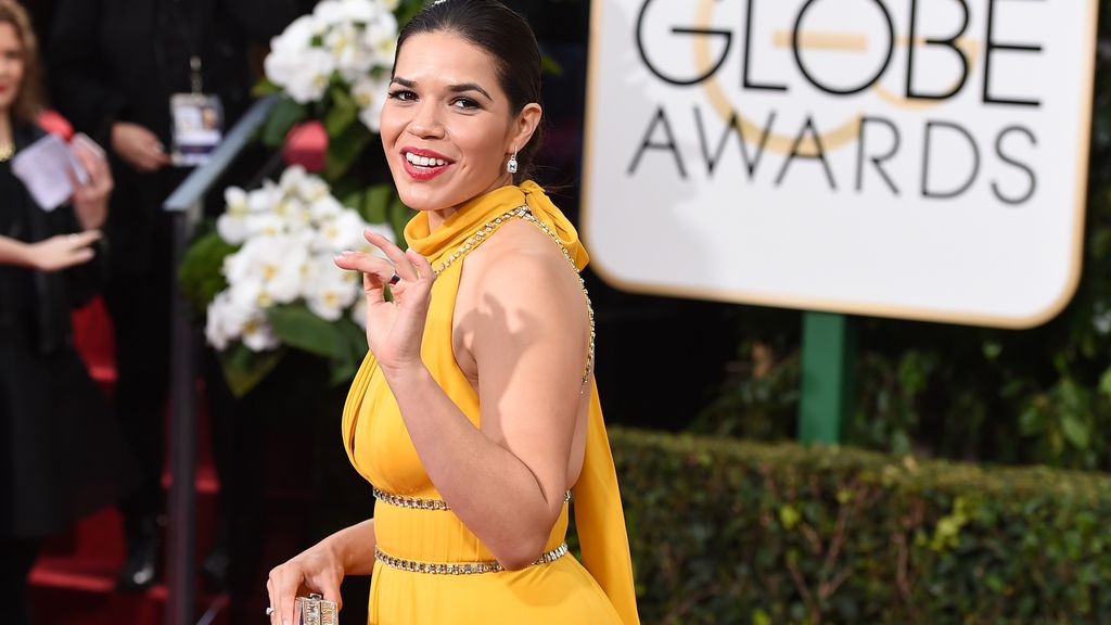 America Ferrera en la alfombra roja