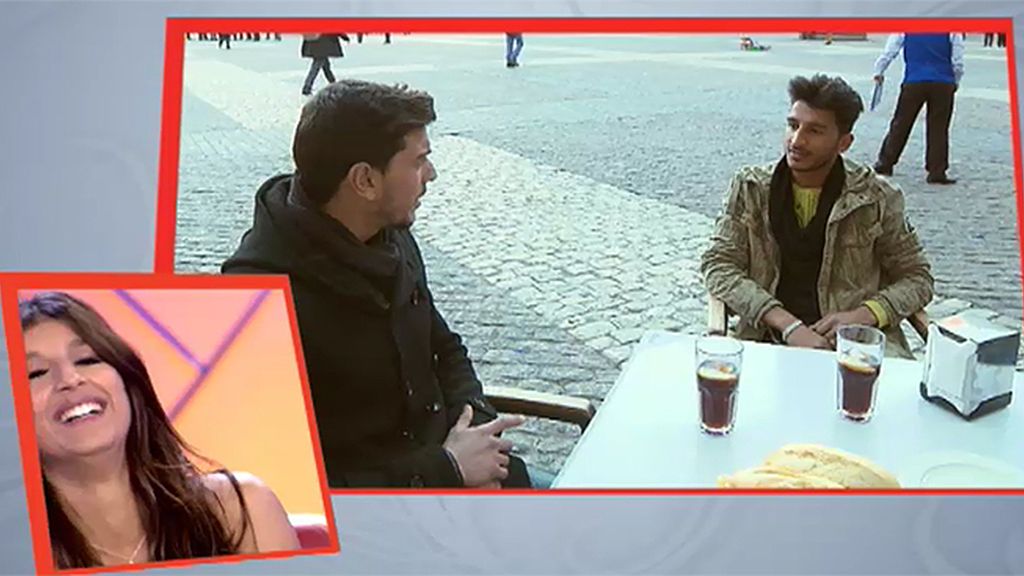 Jorge, el primer chico con el que Aguasantas tiene feeling