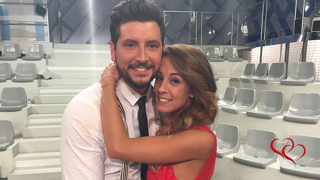 Los ojos de la pareja derrochan felicidad