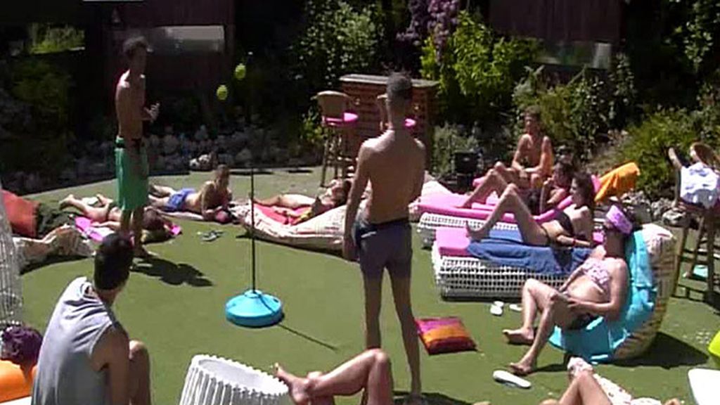 Sonia es la única que no ha disfrutado del sol