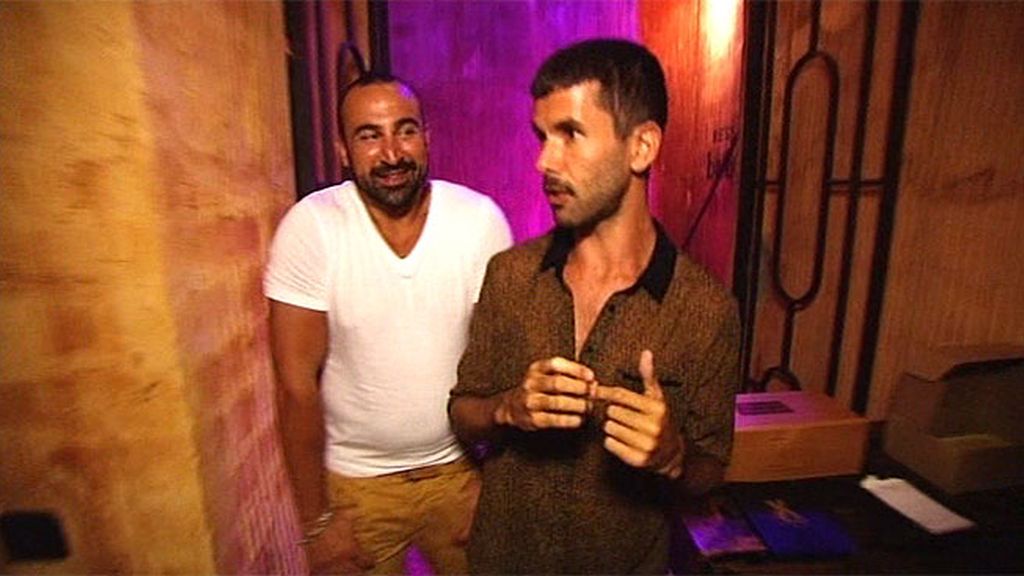 Pedriño y Ángel disfrutan de la noche marbellí