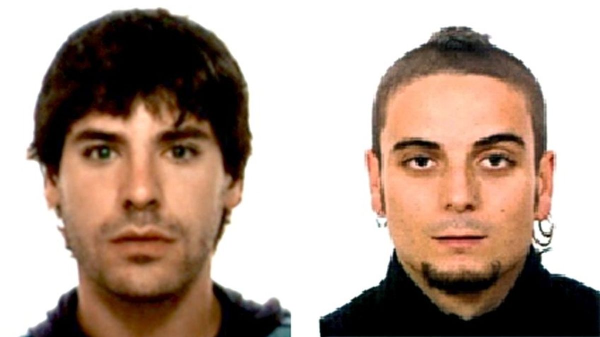 Ugaitz Errazquín Tellería y José Javier Oses Carrasco, presuntos etarras detenidos en Francia