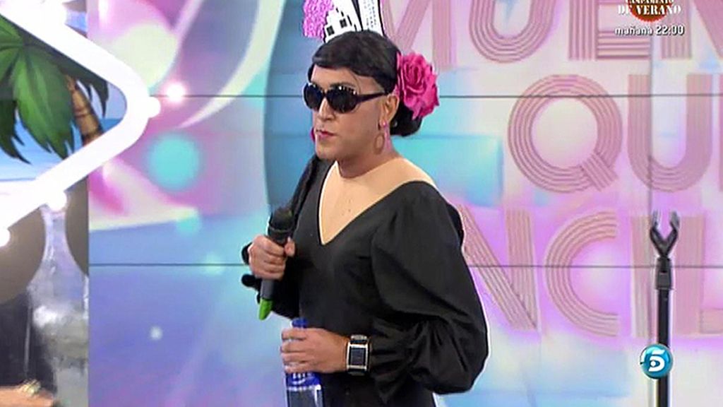 Mila Ximénez y Paz Padilla le hacen la coreografía