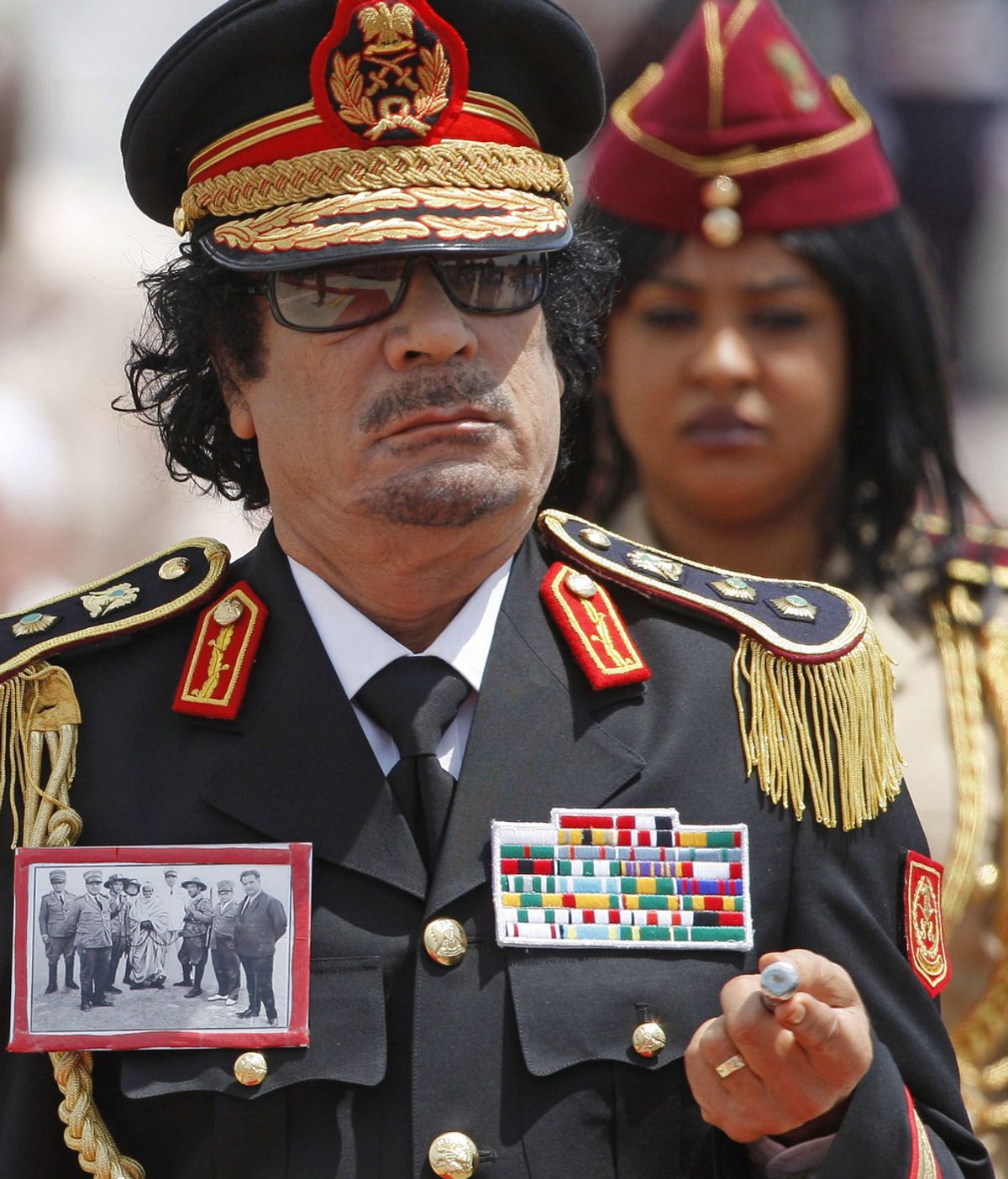 Gadafi, en una imagen de archivo