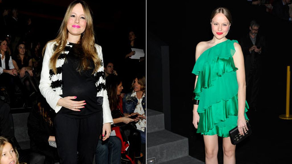 Esmeralda Moya. Primer y segundo día en Miguel Palacio y Roberto Verino