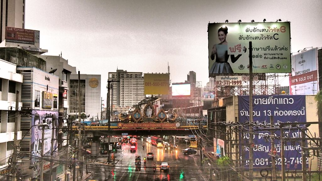 Imágenes inesperadas en Bangkok