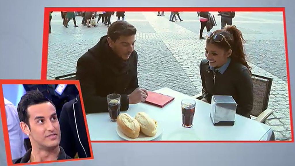 Jorge, el primer chico con el que Aguasantas tiene feeling