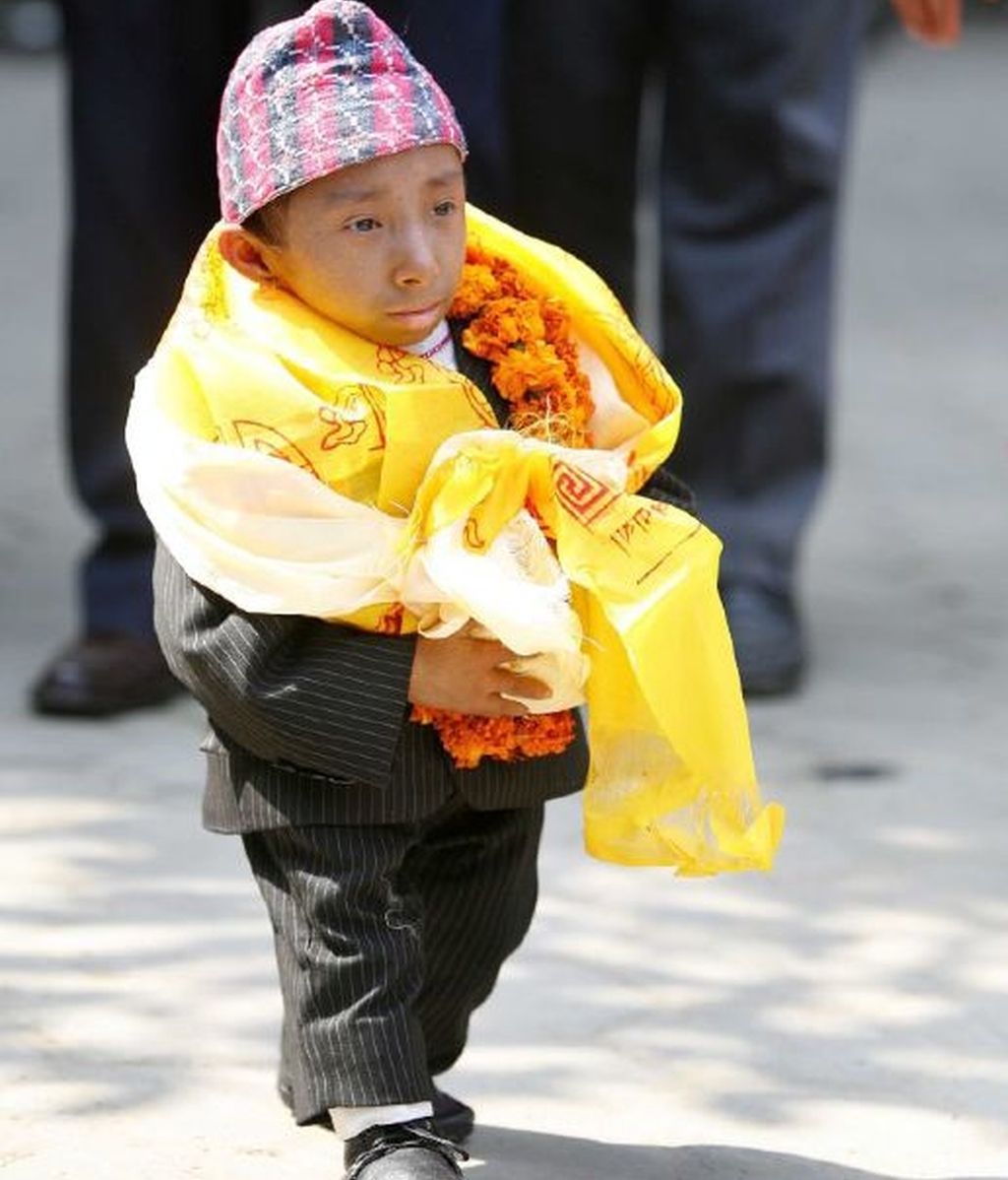 62 centímetros para ser el hombre más bajo del mundo