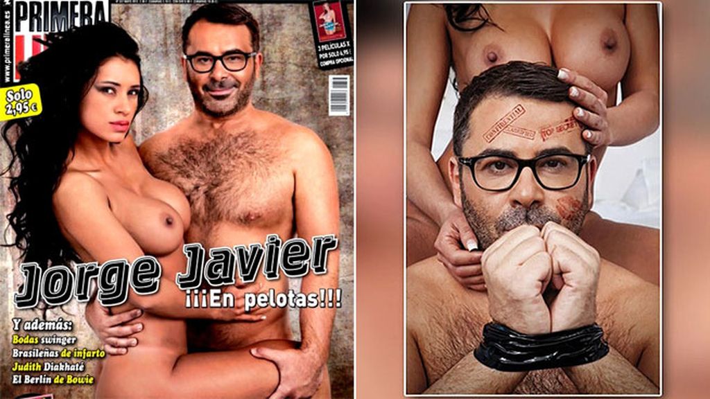 Jorge Javier desnudo