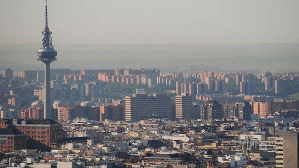 Edurne nos muestra el skyline de Madrid