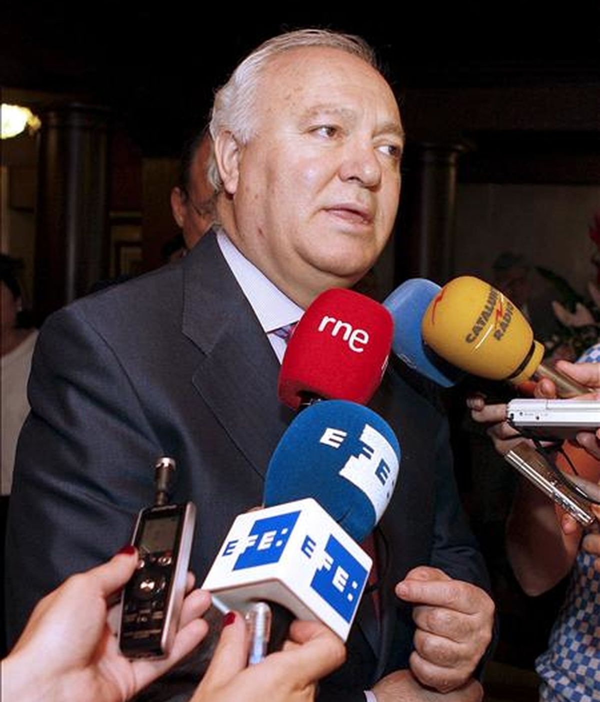 El ministro español de Asuntos Exteriores, Miguel Angel Moratinos. EFE/Archivo