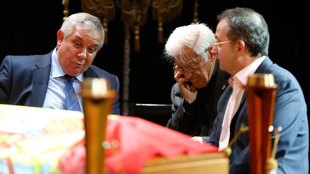La capilla ardiente de Lina Morgan, en el Teatro de la Latina