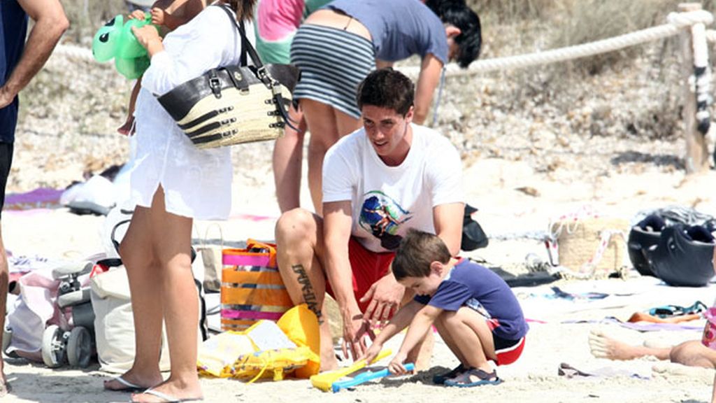 Fernando Torres, vacaciones familiares en Ibiza