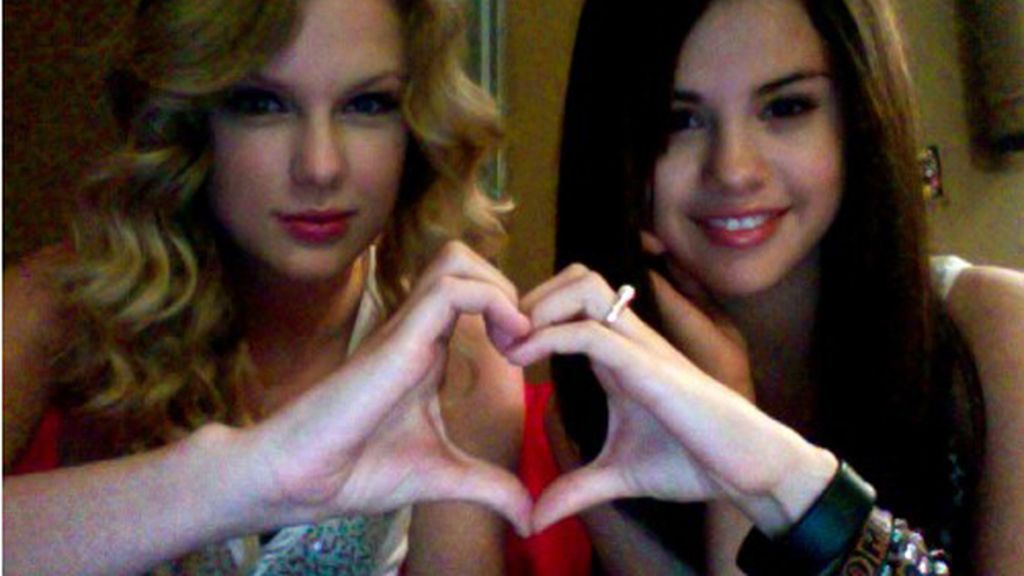 Taylor Swift en el Twitter de Selena Gomez