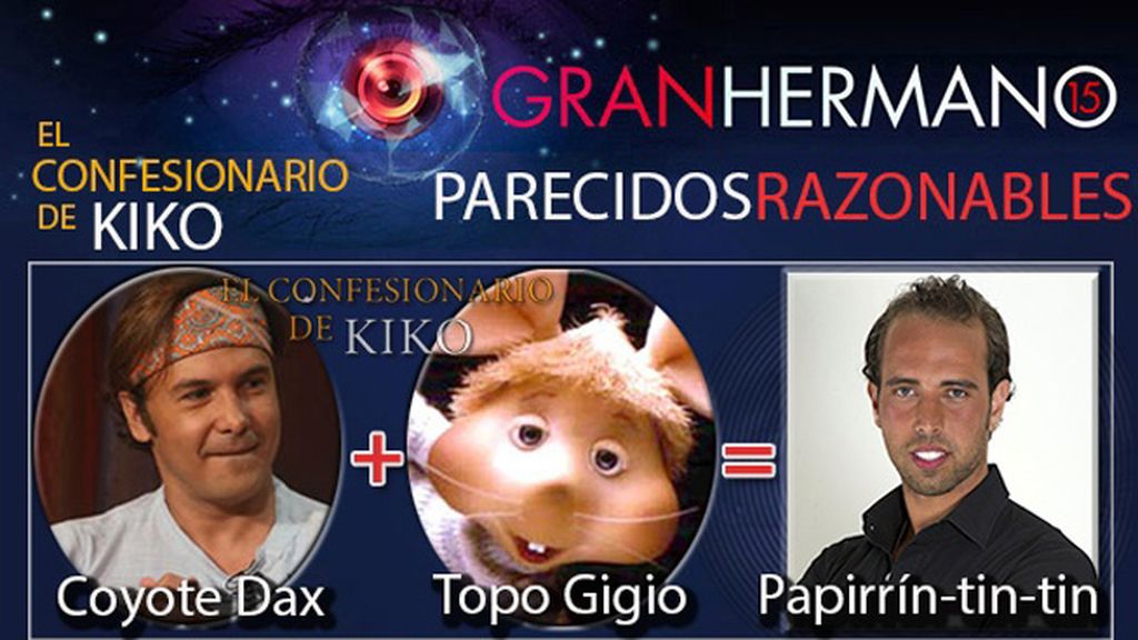 Descubre los parecidos que saca Kiko Hernández a los concursantes del reality