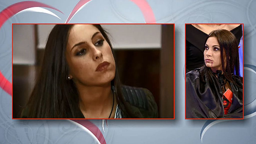 Rocío ha aguantado estoicamente la bronca de Iván