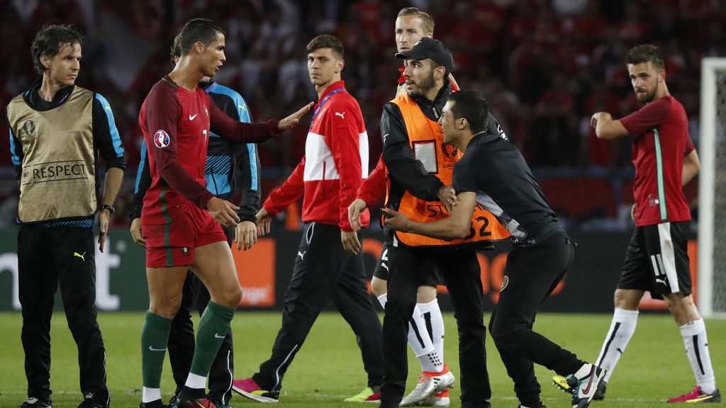 Precioso gesto del portugués poco después de fallar un penalti