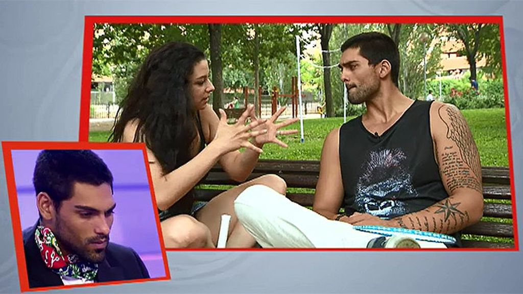 Isacc: "Es como si fuera una loca reprimida"
