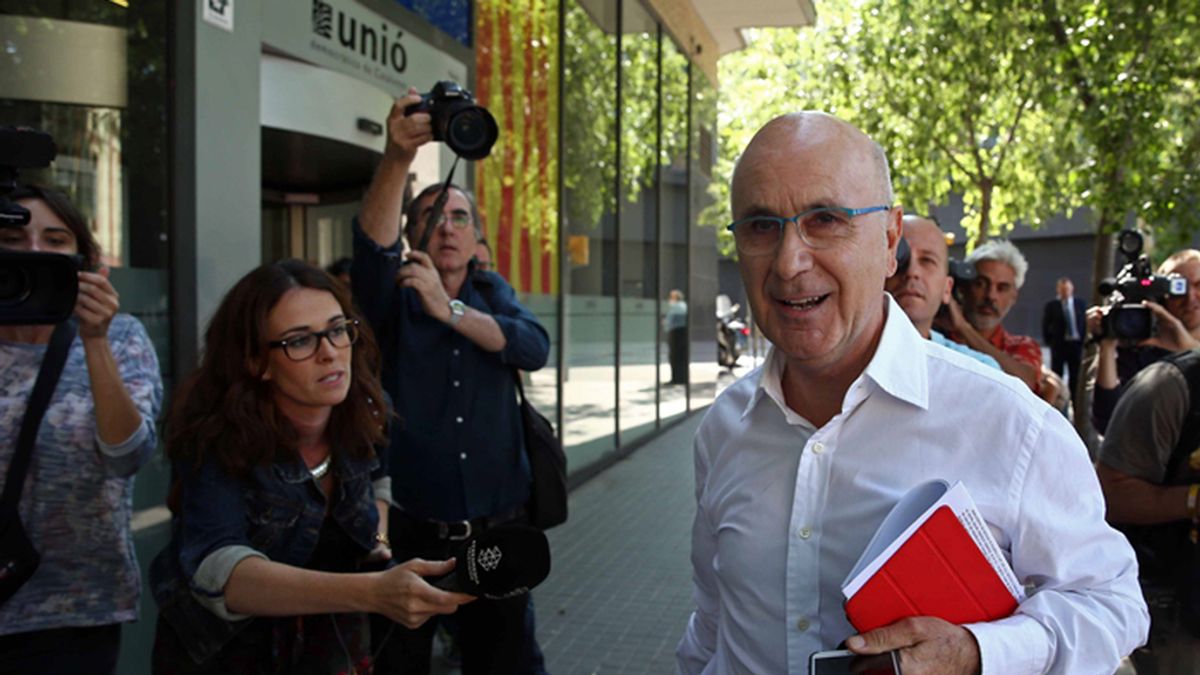 Duran abandora la sede de Unió después de que la Ejecutiva acordara dejar el Gobierno  de la Generalitat