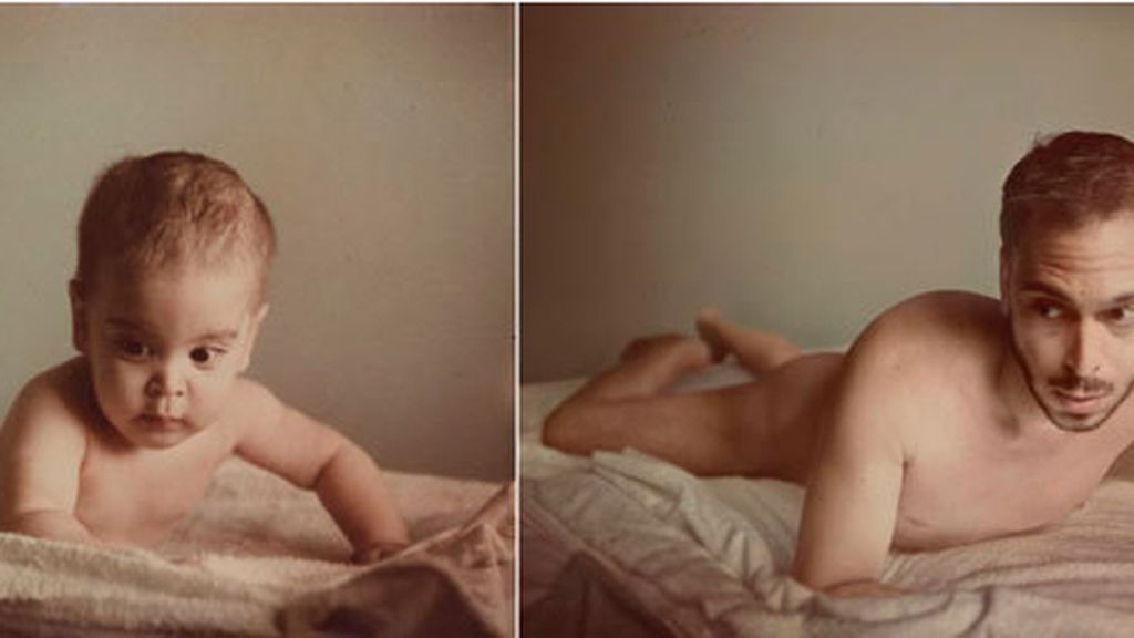 Adultos recrean las fotografías de su infancia