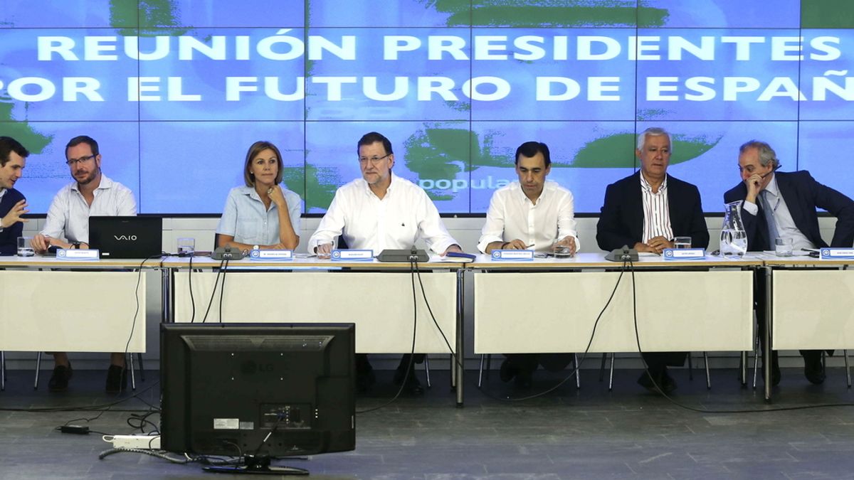 Rajoy reúne a sus presidente provinciales