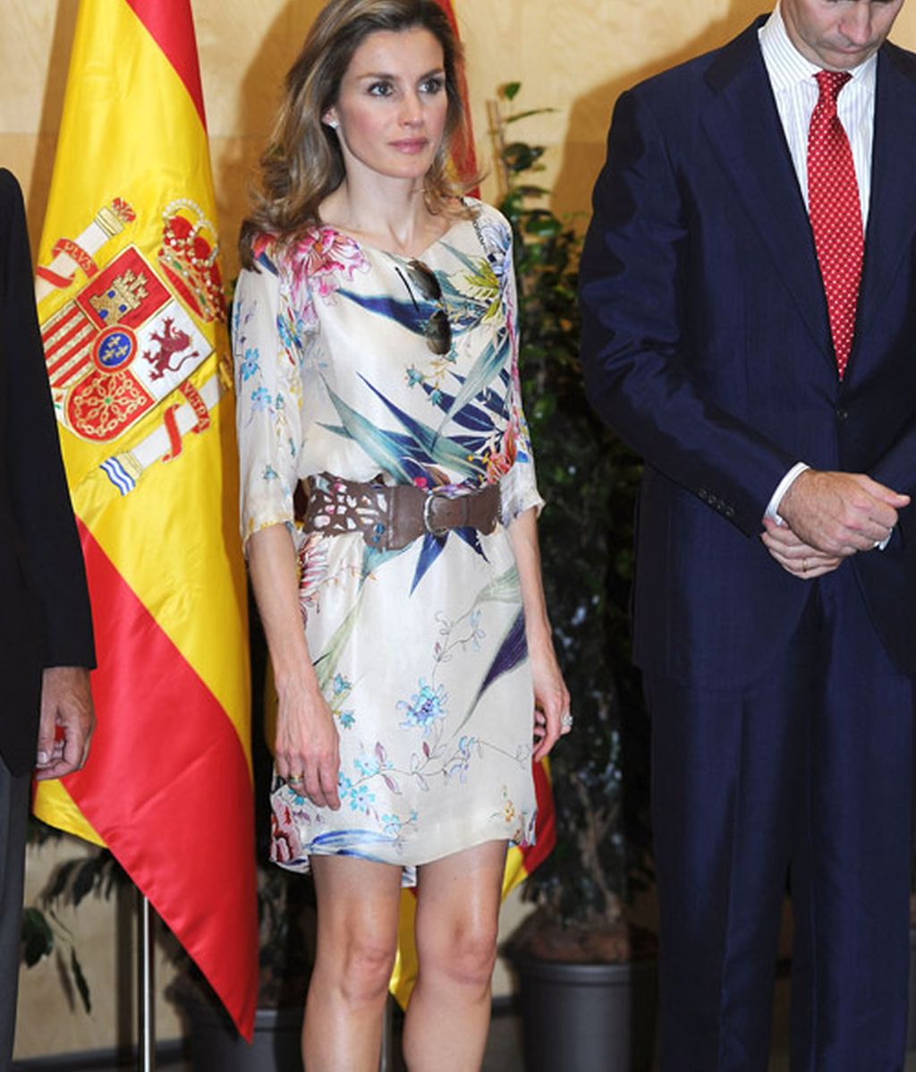 Los vestidos más cortos de Letizia