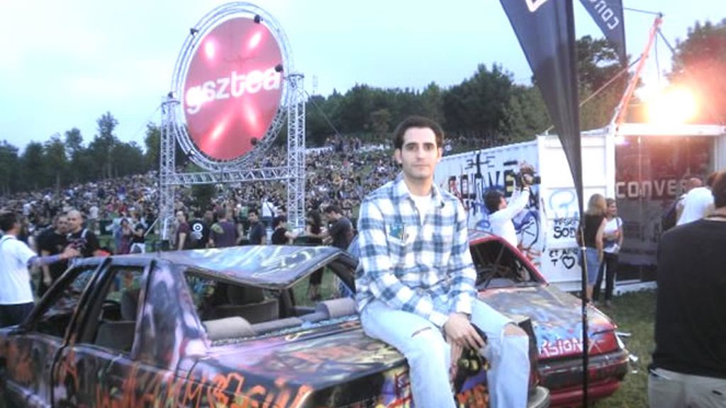 José Melón Álvarez, agraciado con un abono para el BBK Live 2010 por la web de Cuatro