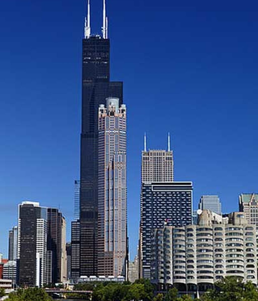 Willis Towers (Chicago): 442 metros