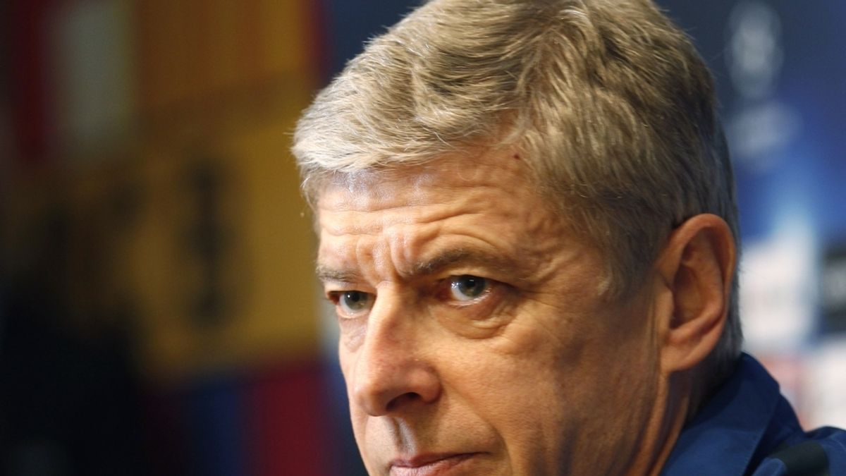 Wenger, técnico del Arsenal Wenger, técnico del Arsenal