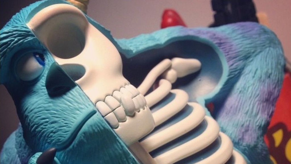 Así sería el interior de Sulley si fuese de carne y hueso