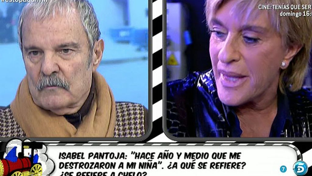 La colaboradora de 'Sálvame' estalla tras un comentario de Jesús Mariñas