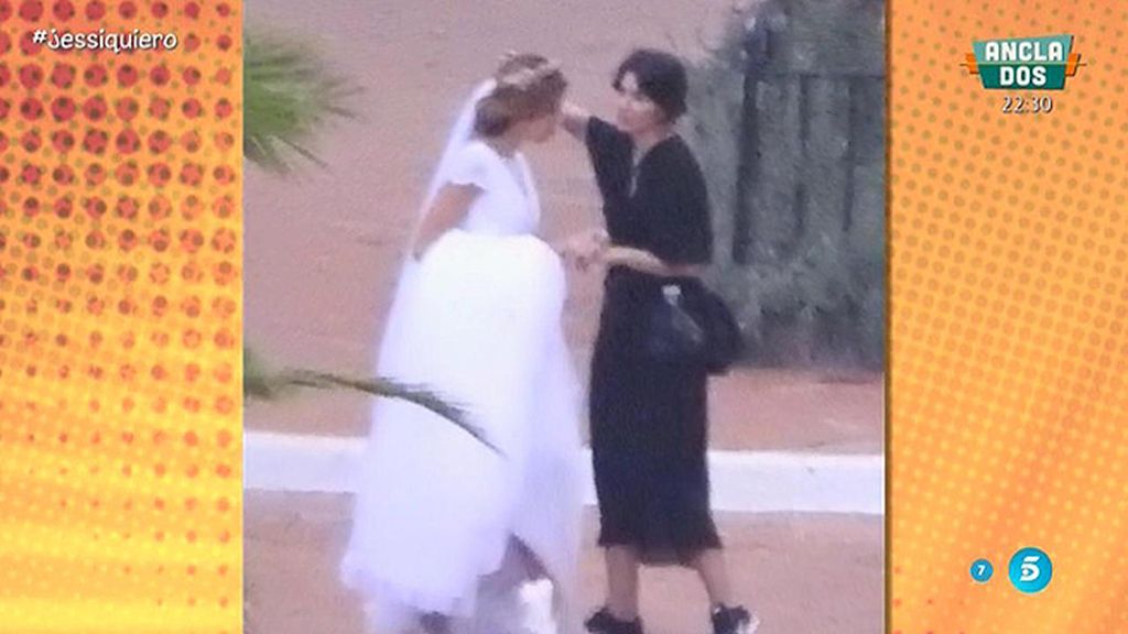 La modelo y el futbolista celebraban el enlace en una finca en Marbella