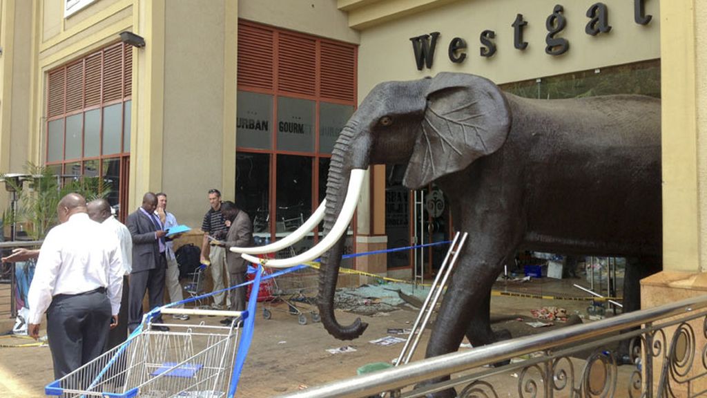 Así quedó el centro comercial de Nairobi tras el ataque terrorista