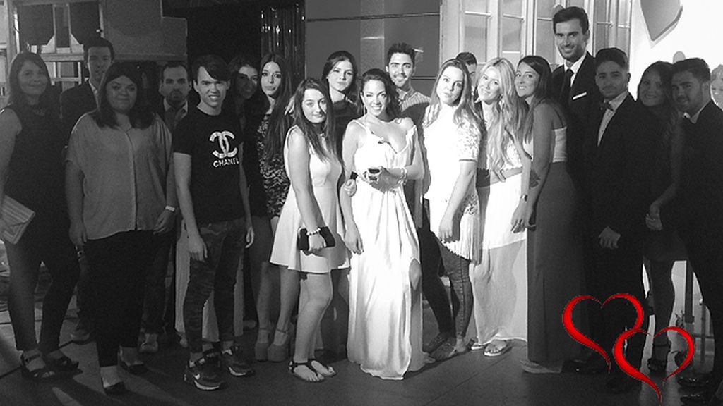 Los protagonistas de la final, tras los focos del plató