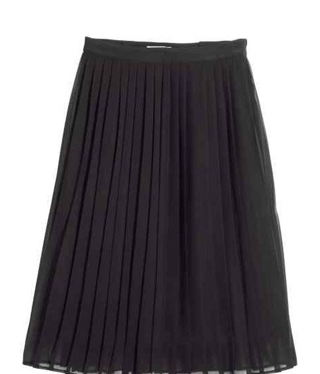 FALDA PLISADA DE H&M