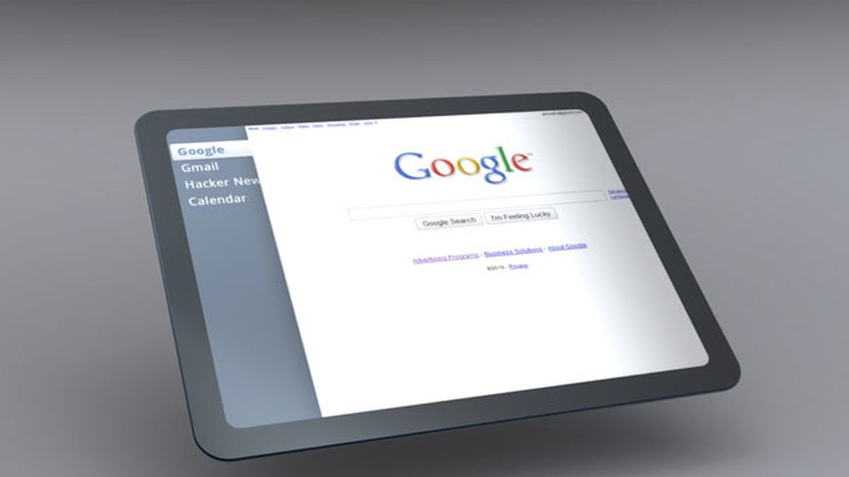 Google tablet, tableta buscador