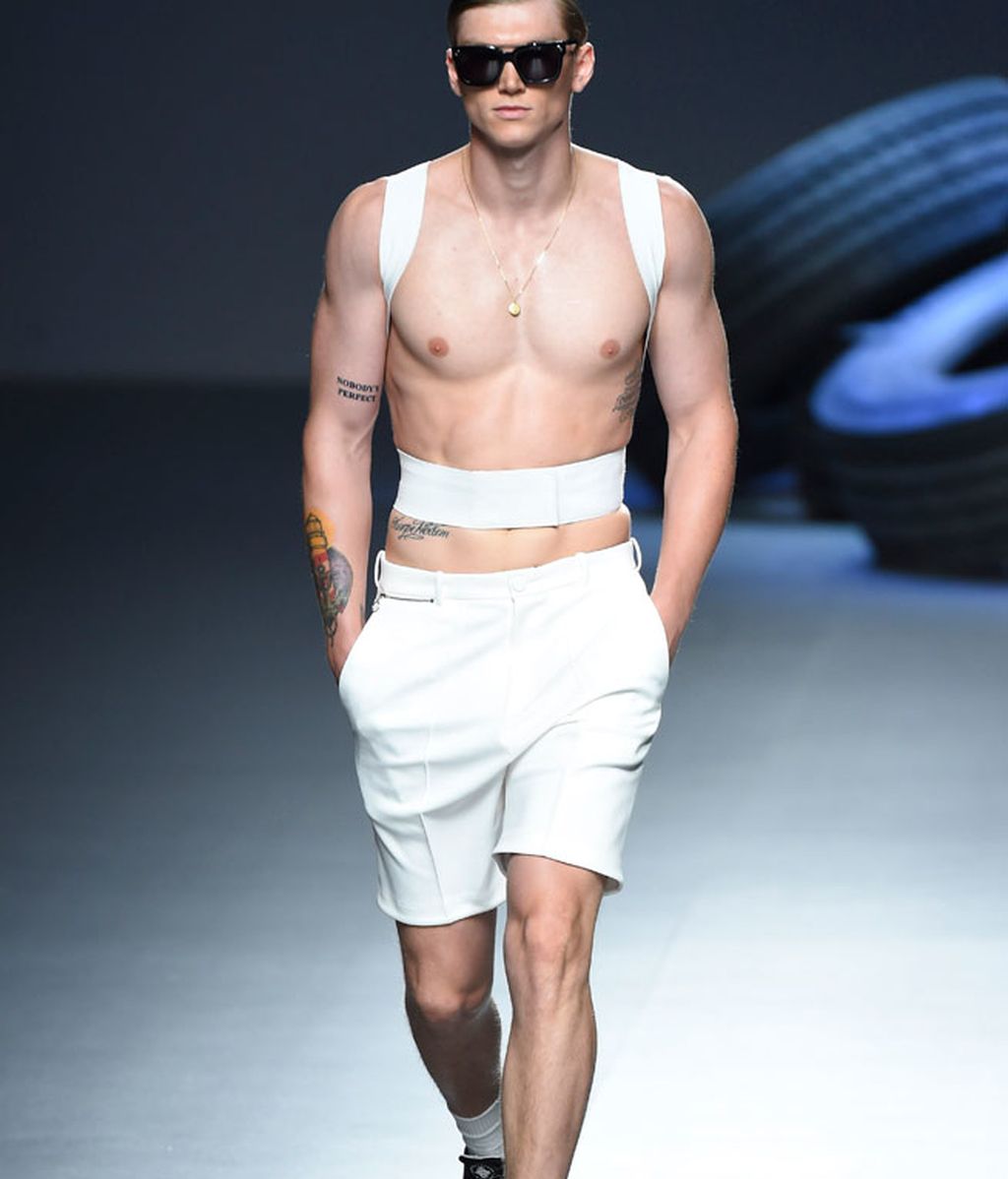 Bimba abrió y cerró el desfile del malagueño