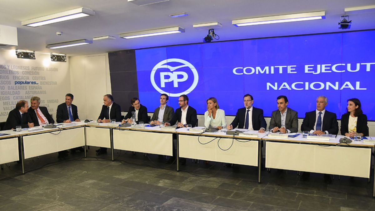 Reunión del Comité Ejecutivo Nacional del PP tras las elecciones catalanas